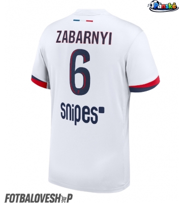 Paris Saint-Germain Illia Zabarnyi #6 Venkovní Dres 2025-26 Krátký Rukáv